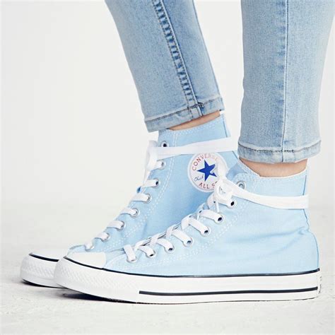 converse chuck taylor baby blue.